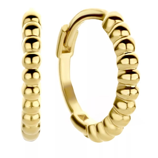 Isabel Bernard Le Marais Anne-Aurelia 14 Karat Hoop Earrings Twis Gold Ring