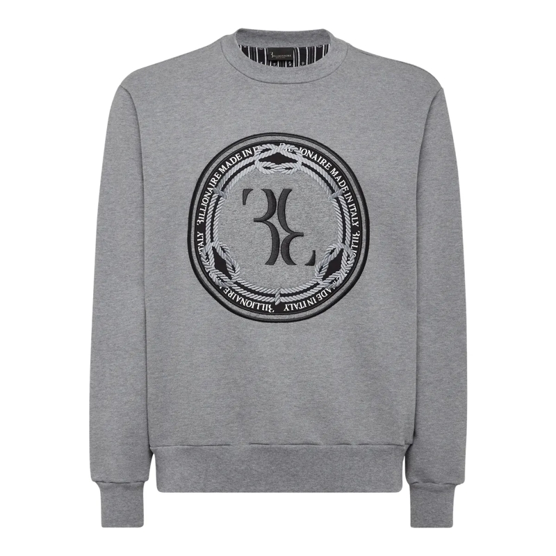 BILLIONAIRE Top Sweatshirt grau