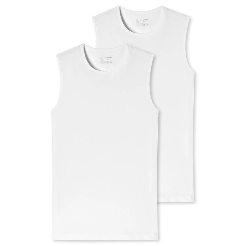 SCHIESSER  2er Pack weiss