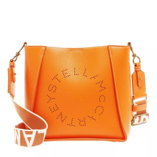 Stella McCartney Stella Logo Shoulder Bag Orange Borsetta a tracolla