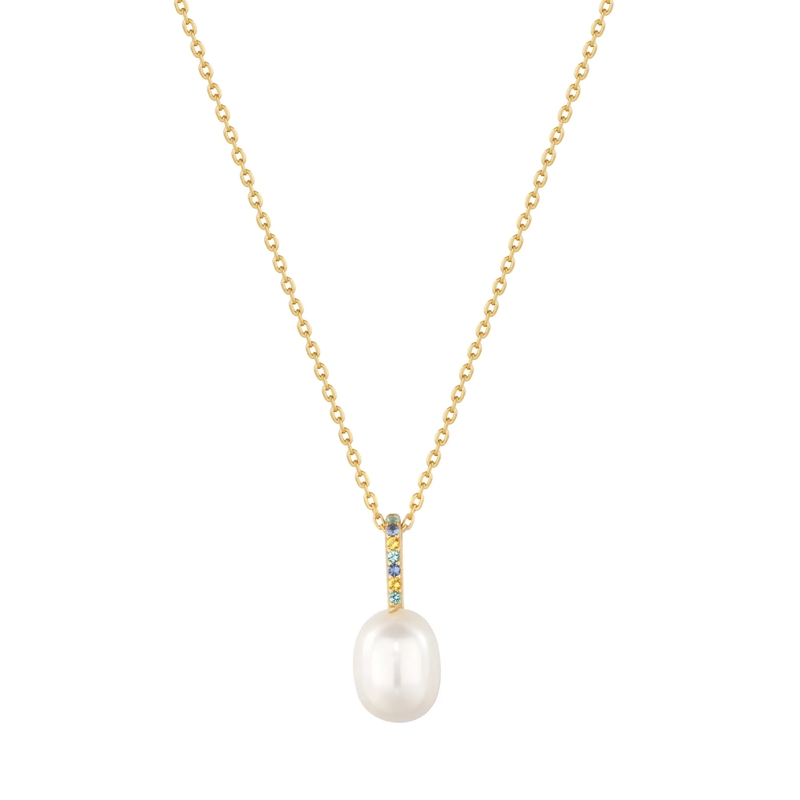 Ania Haie Mittellange Halskette 925er Sterlingsilber Halskette silber