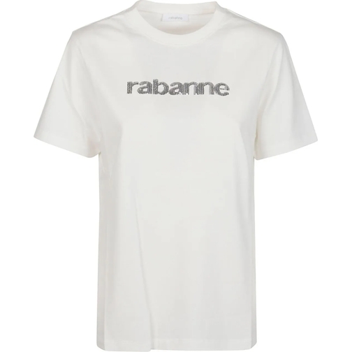 Paco Rabanne T-shirts T-shirt White weiß