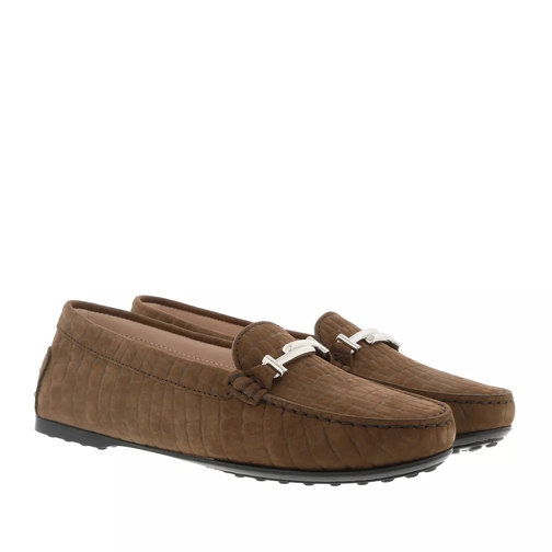 Tod's City Loafers Suede Tobacco Loafer