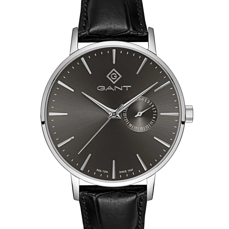 GANT Quarzuhr Modisch, stylisch und immer im Trend - diese runde schwarz