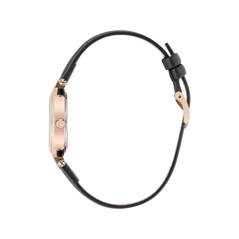 Furla Quarzuhr Quarz-Analoguhr Furla Arch-Bar schwarz(Image 2)