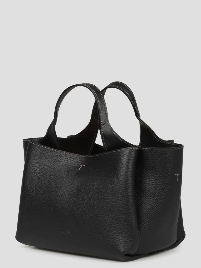 TOD'S Totes Mini Tote Bag in zwart
