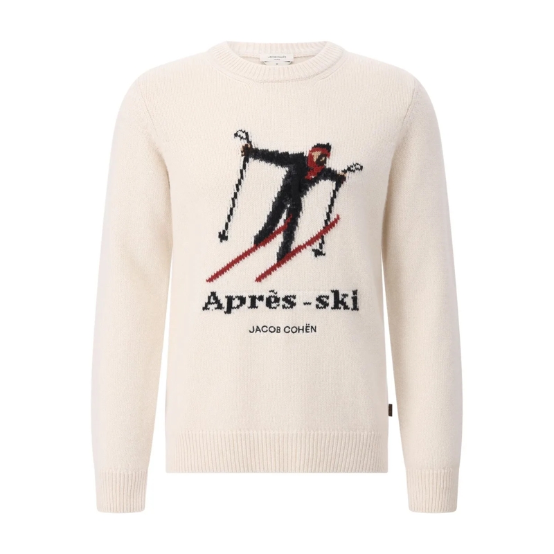 Jacob Cohen Pull Strickpullover Aprés Ski Collection Creme
