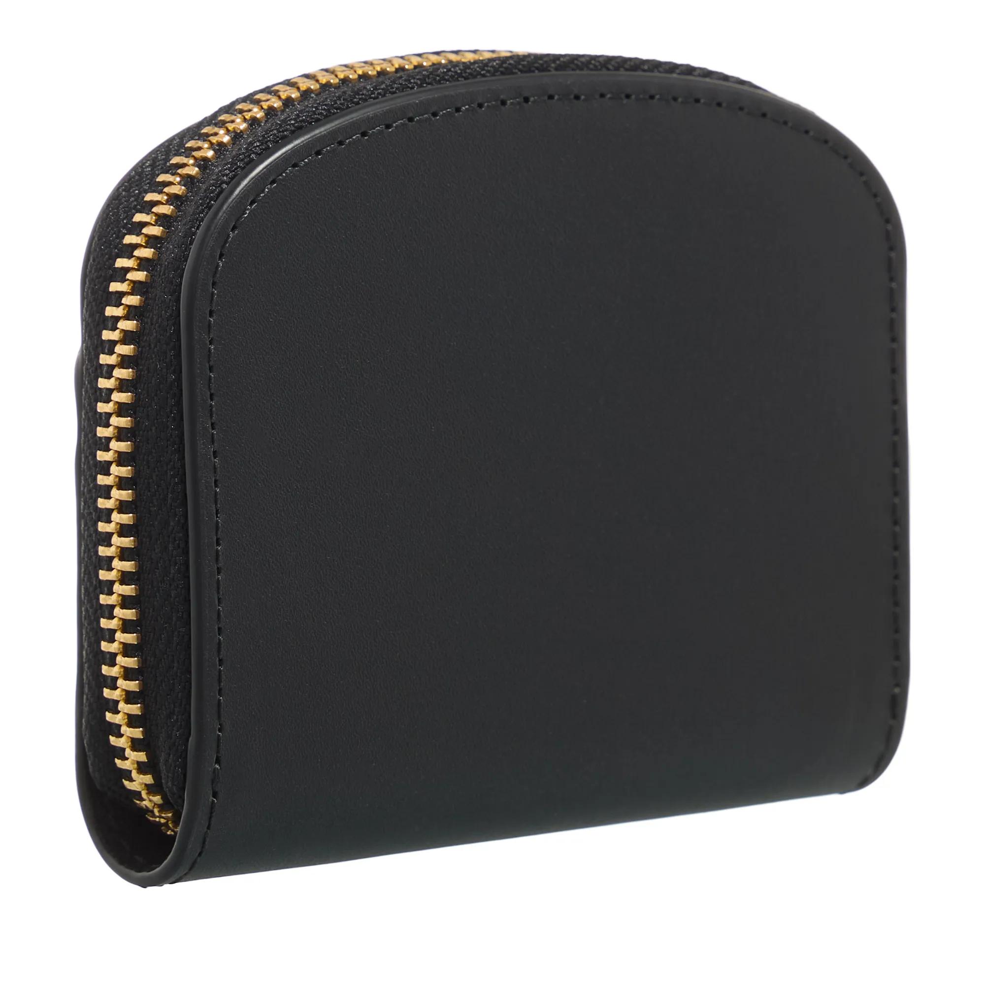 Thumbnail - A.P.C. Portemonnaie - Compact Demi-Lune Mini - Gr. unisize - in Schwarz - für Damen