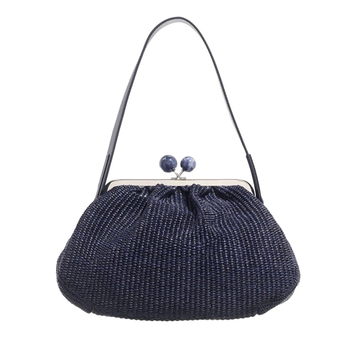 WEEKEND Max Mara Clutch Fortuna Blu Marino