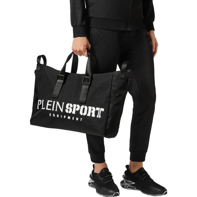 Plein Sport Weekender Henkel Tasche schwarz(Image 2)