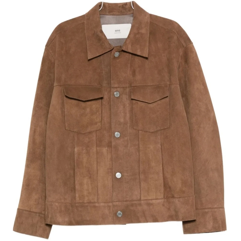 AMI Paris Daunenjacke Jackets Brown braun