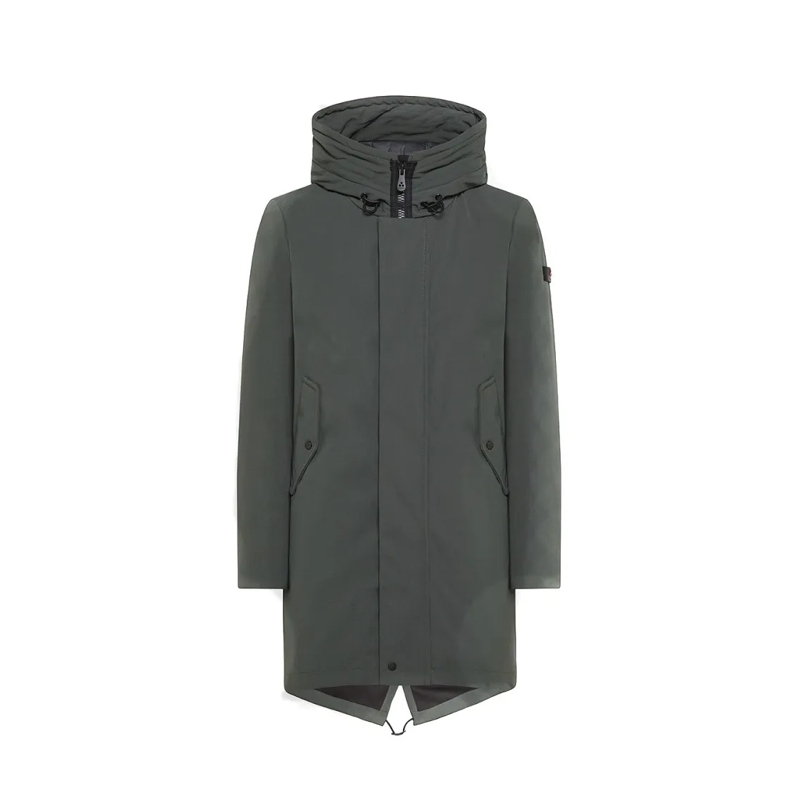 Peuterey  Green Polyester Jacket With Hood Green