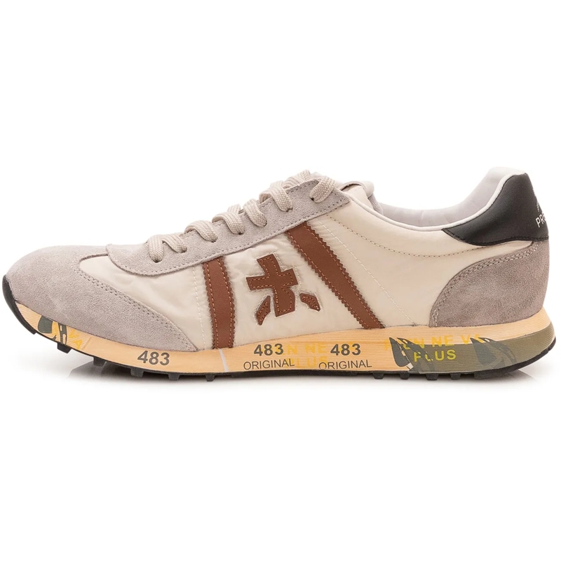 Premiata Sneaker basse Sneakers Lucy con Inserti e Lacci weiß(Image 4)