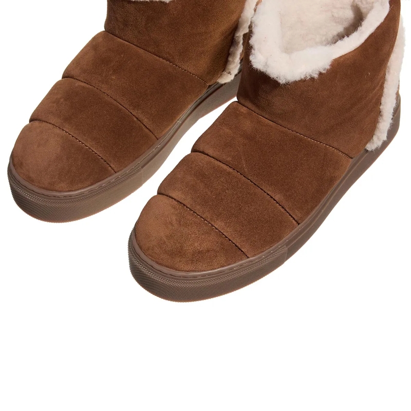 INUIKII Winterboots Shearling Slipin Brown(Image 9)