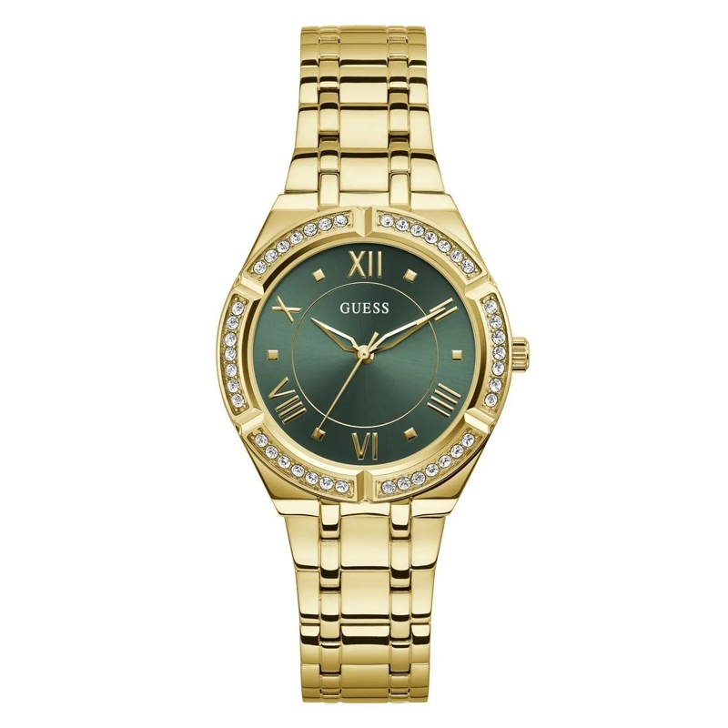 Guess Quarzuhr Analoguhr Cosmo gold
