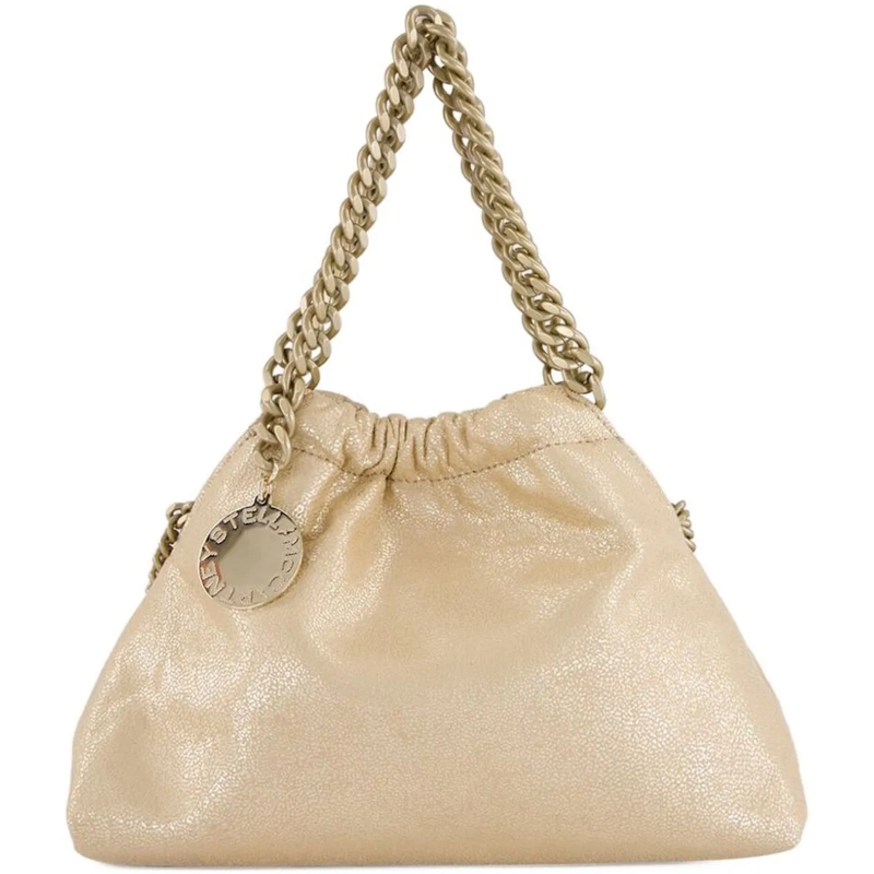 Stella McCartney Tote Bags Golden gold