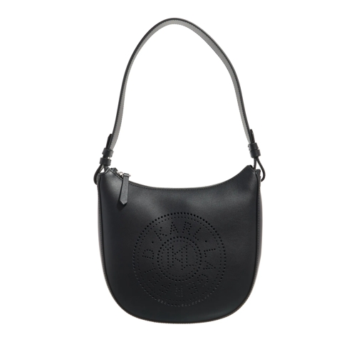 Karl Lagerfeld Hobo Bag K/Circle Moon Shb Perforated Black