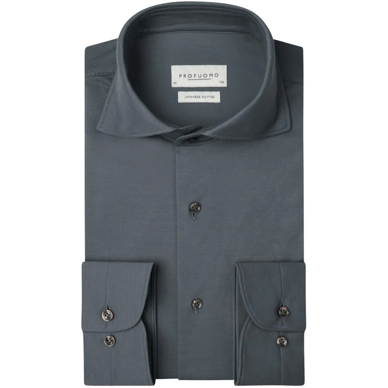 PROFUOMO  Profuomo Ppxh100320 Lange Mouw Overhemden Blauw Pp blau