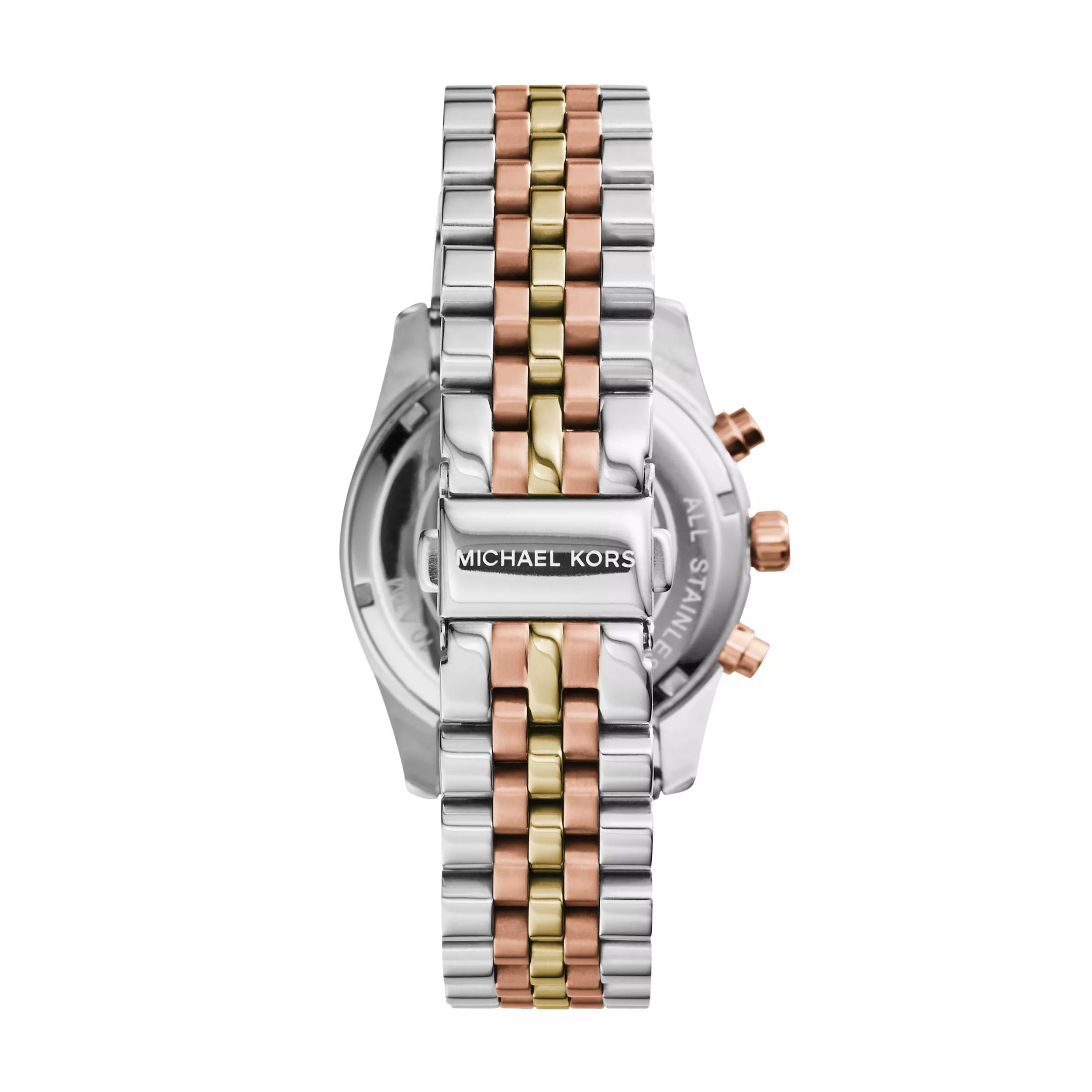 MK5735 Lexington Ladies Watch Slvr Gld RseGld