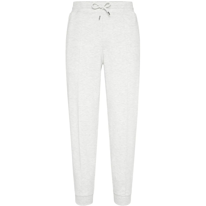 Brunello Cucinelli Jeans mit geradem Bein Trousers Light Grey grau