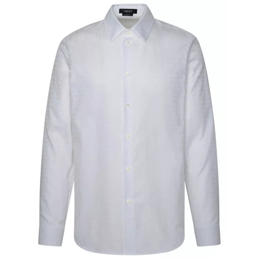 Versace White Cotton Shirt White 