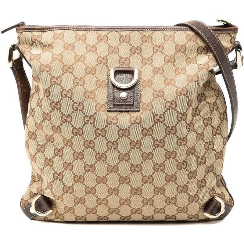 Gucci Sac à bandoulière GG Canvas Abbey D Ring Crossbody braun