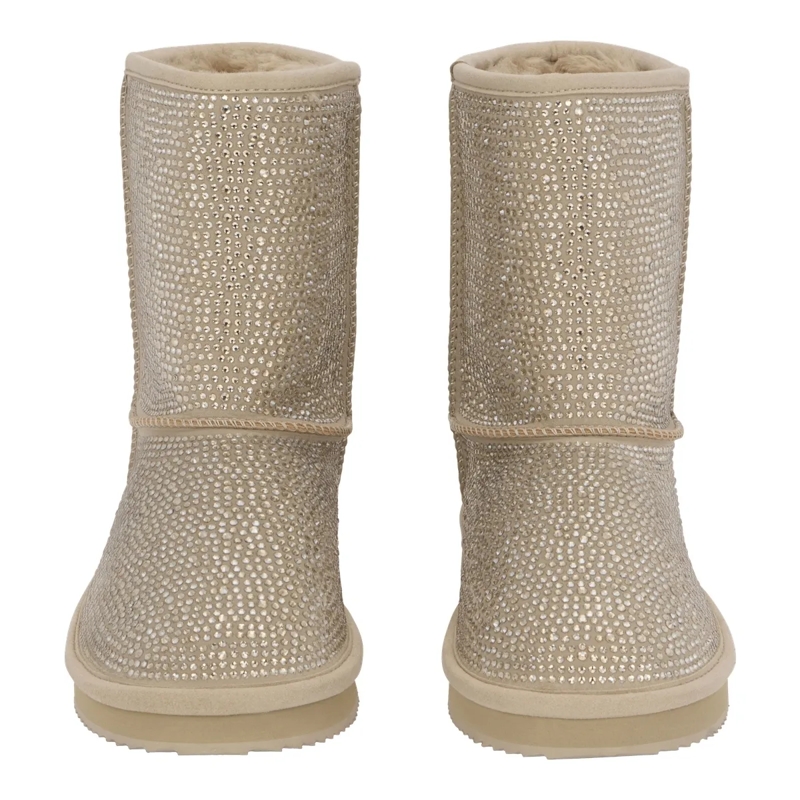 Philipp Plein Stiefel Stiefel Mid Flat Verziert beige(Image 2)