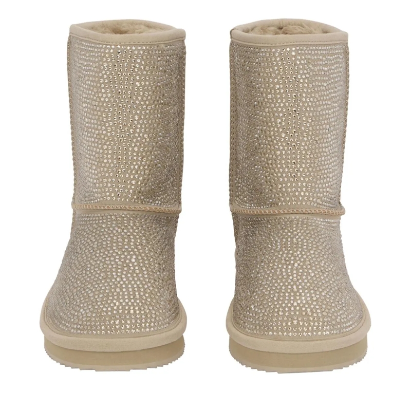 Philipp Plein Stiefel Stiefel Mid Flat Verziert beige(Image 3)
