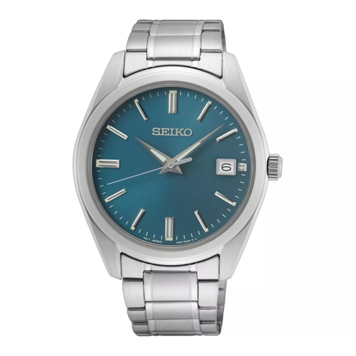 Seiko Seiko Herrenuhr SUR525P1 Silber farbend Quartz Horloge
