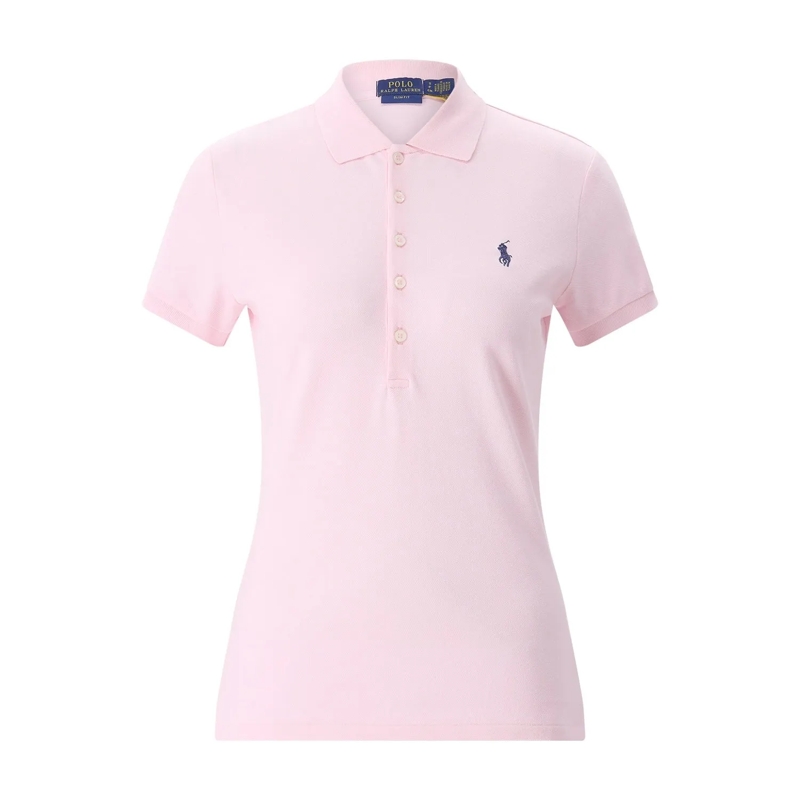 Ralph Lauren Poloshirt Slim-Fit Poloshirt pink(Image 3)