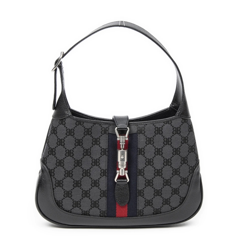 Balenciaga Crossbody Bag Small Jackie 1961 Hobo schwarz