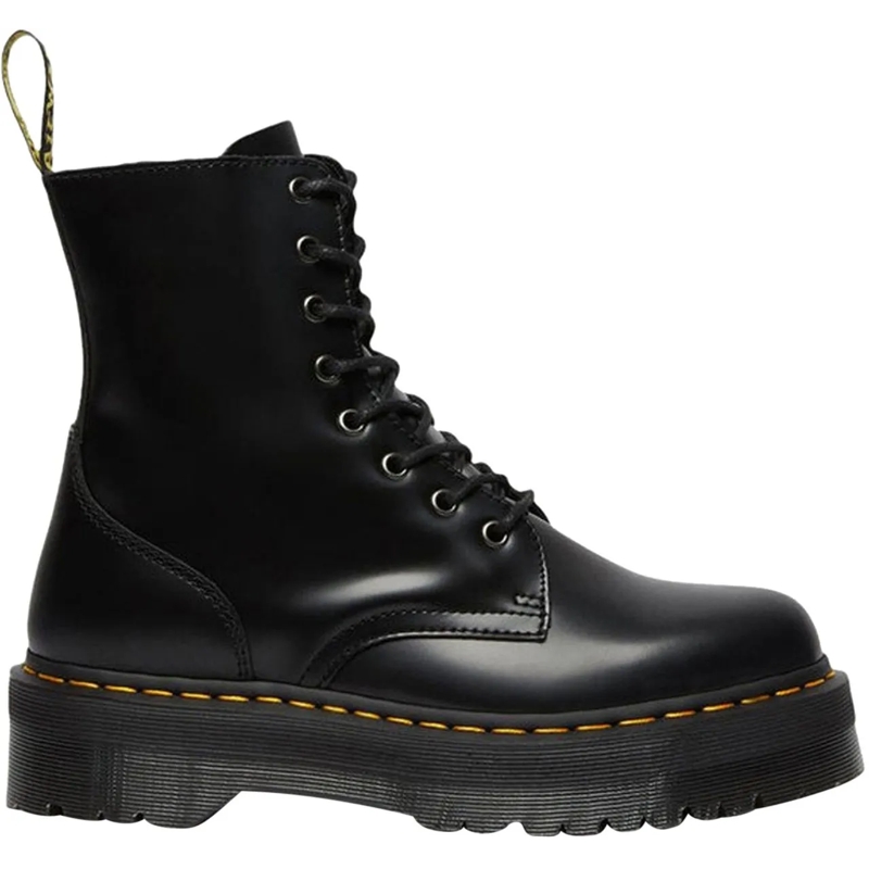 Dr. Martens Bottes Flat Shoes Black schwarz