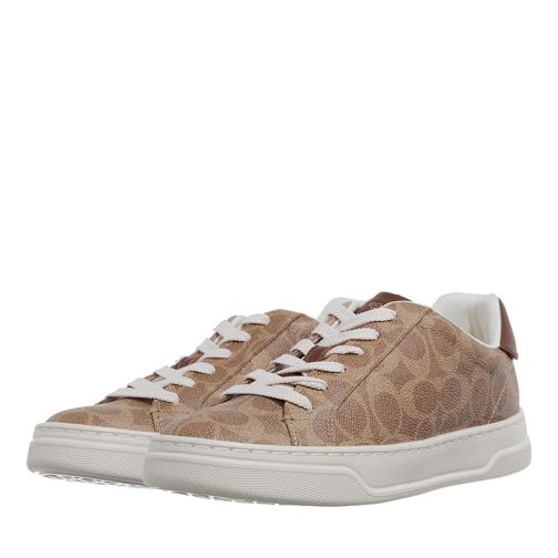 Coach Lowline Update Coated Canvas brown khaki lage-top sneaker