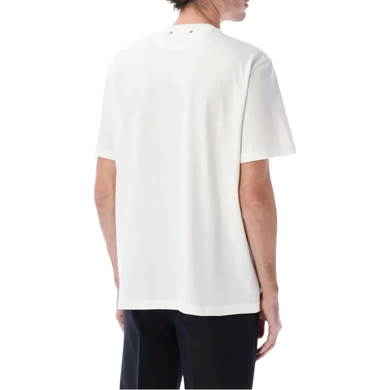 Golden Goose T-Shirt T-Shirts And Polos Vintage White weiß(Image 7)