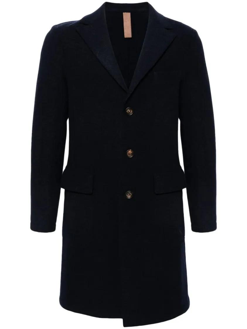 Eleventy - Wool Coat - Größe 52 - blau