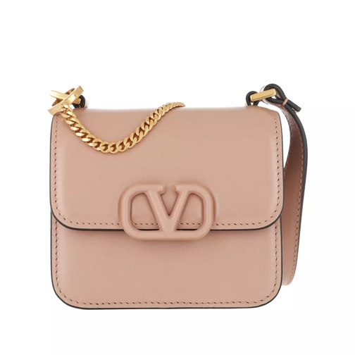 Valentino Garavani VSLING Mini Crossbody Bag Calfskin Rose Crossbody Bag