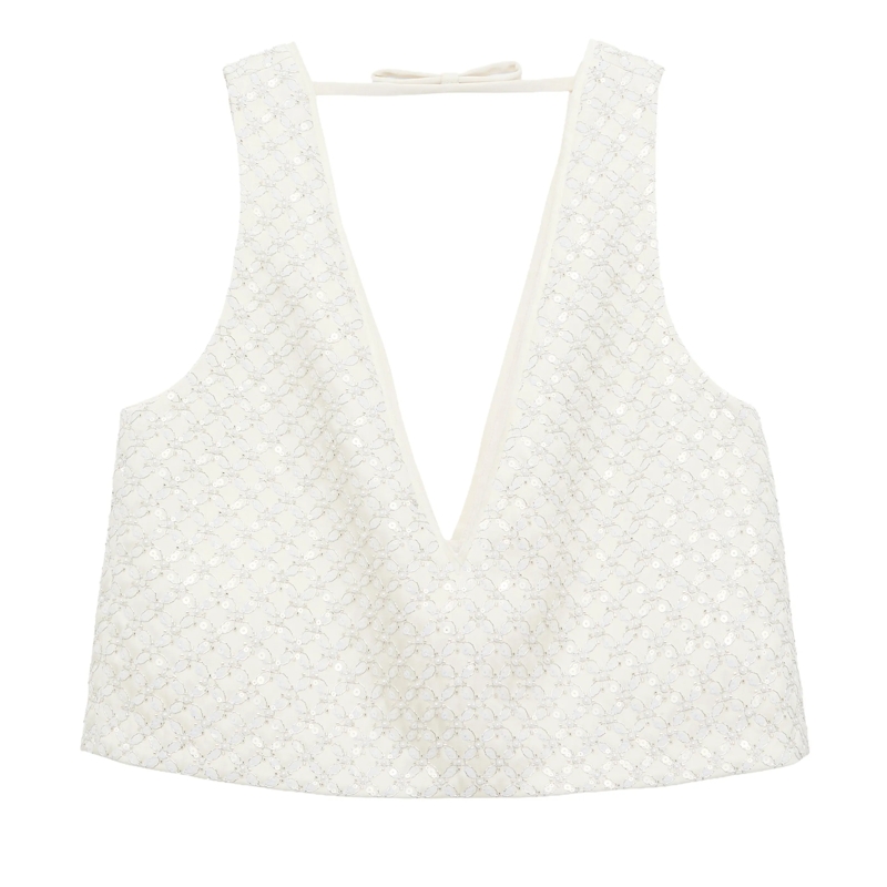 Dorothee Schumacher Top SPARKLING STATEMENT top pearl