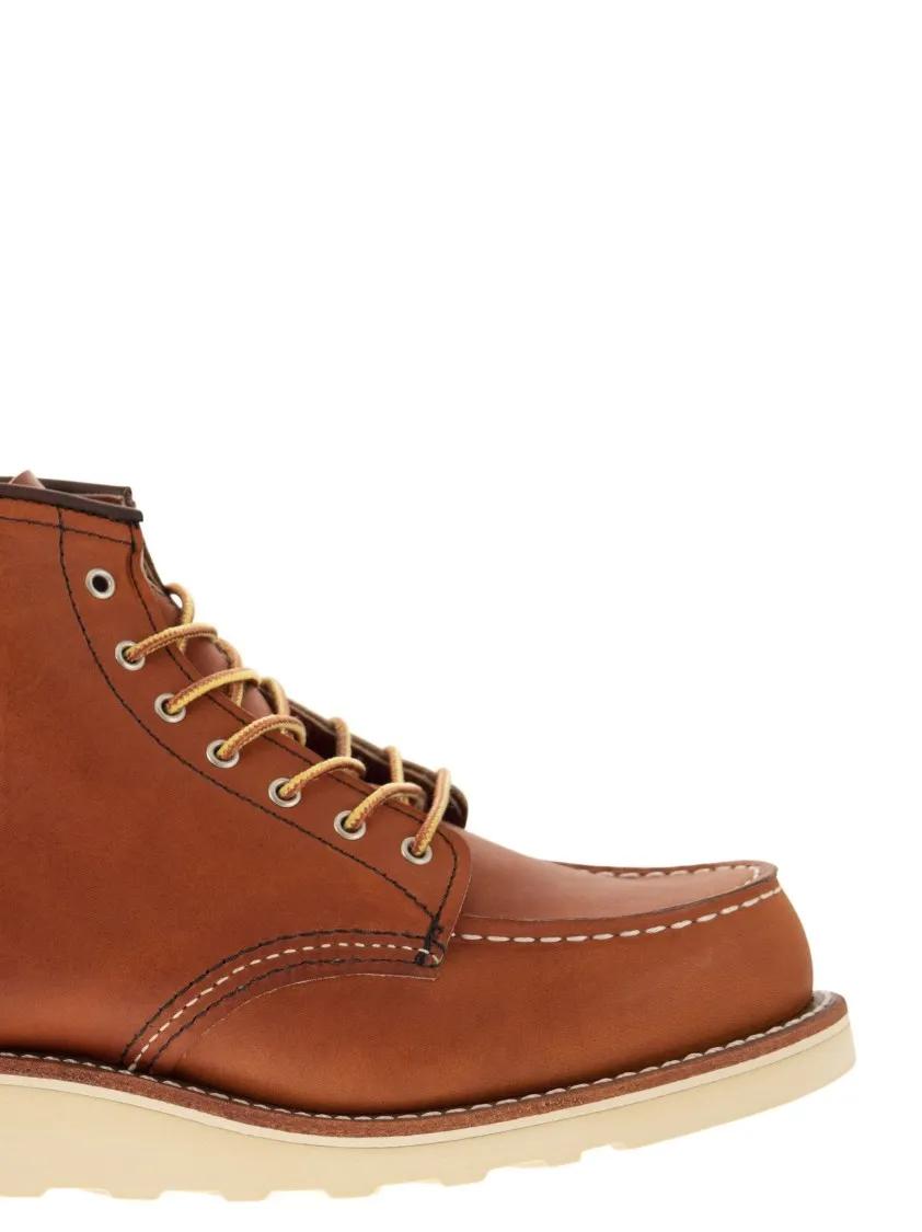 Thumbnail - REDWING Stiefel - Classic Moc - Leather Lace-Up Boot - Gr. 7_5 - in Braun - für Damen