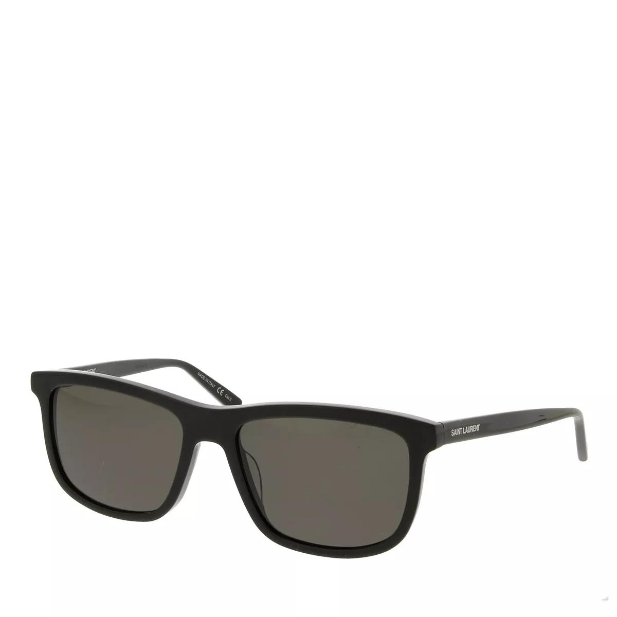 Saint Laurent SL 501-001 56 Acetate Black-Black | Sunglasses