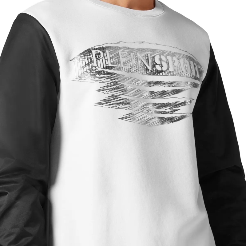 Plein Sport Top Sweatshirt weiss(Image 5)