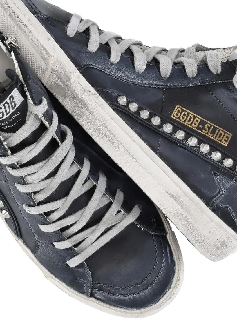 Thumbnail - Golden Goose Low-Top Sneaker - Black Smooth Leather Sneakers - Gr. 37 (EU) - in Schwarz - für Damen