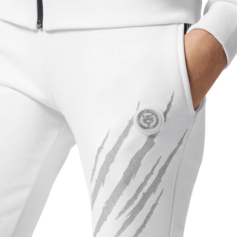 Plein Sport Jogginghose Jogginganzug Scratch weiss(Image 5)