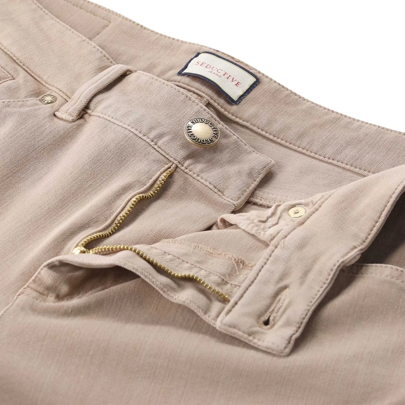 Seductive Freizeithose Claire Cropped Orchidee(Image 3)