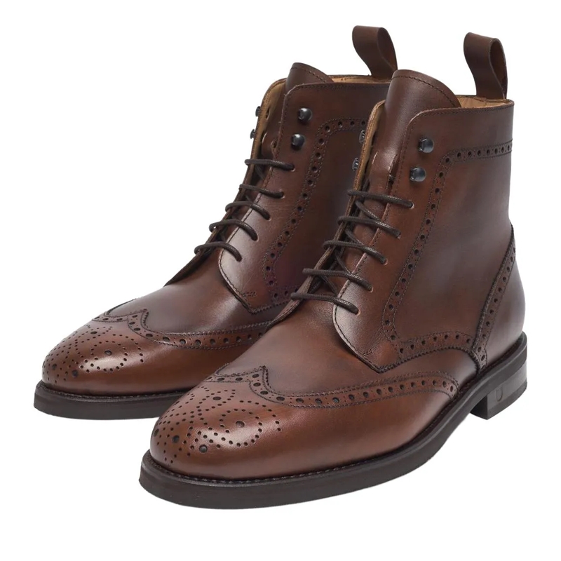 Henry Stevens Stiefel Schnürboots Winston FBDB2 mittel-braun(Image 2)