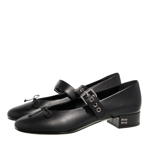 Miu Miu Leather Mary Janes Black Mary Jane