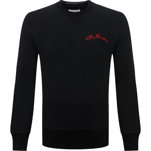 Alexander McQueen  Alexander Mcqueen Logo Sweatshirt schwarz