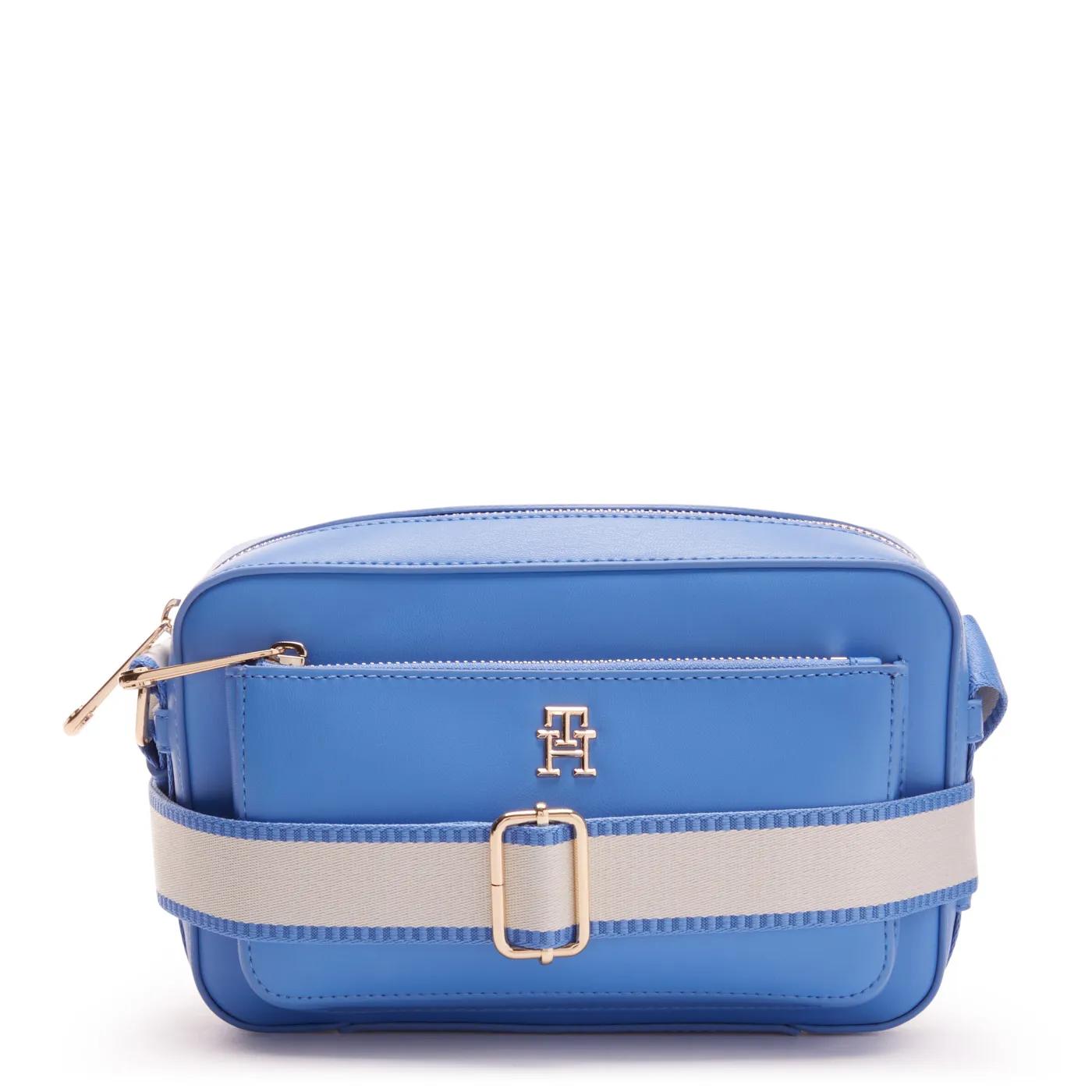 Tommy Hilfiger Crossbody Bags - Tommy Hilfiger Iconic Tommy damen Umhängetasche Bl - Gr. unisize - in Blau - für Damen