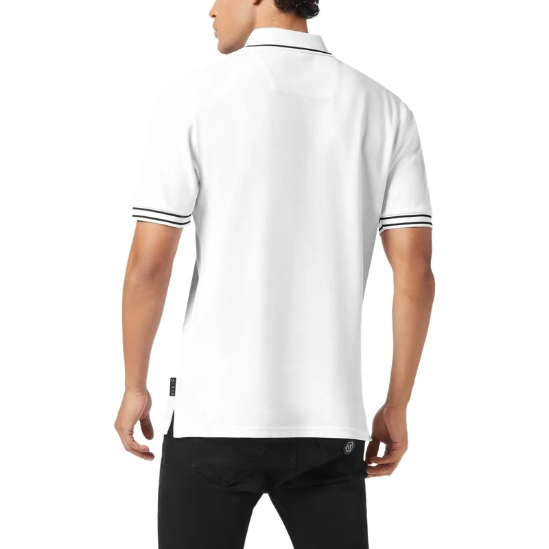 Philipp Plein Poloshirt Poloshirt Ss Signature weiss(Image 2)