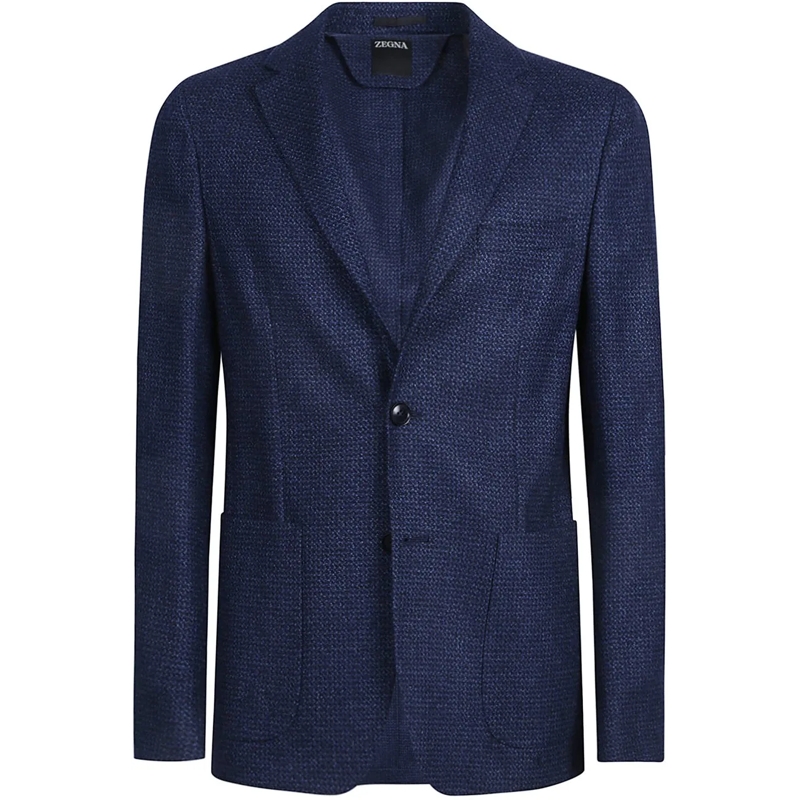 Zegna  Lux Tailoring Formal Jacket Blue blau