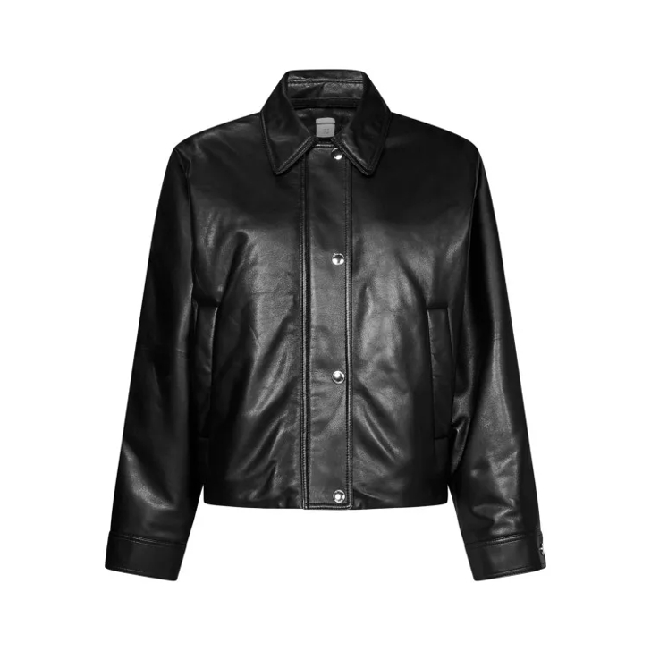 Burberry store leather jacket